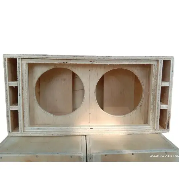 Box Subwoofer miniatur SPL 4inch doble
