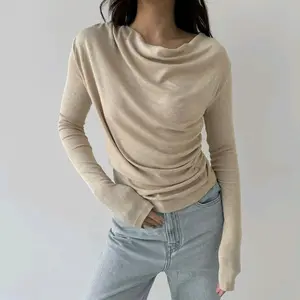 APRIL TOP Atasan Wanita Korean Top Baju Knit Basic Long slave