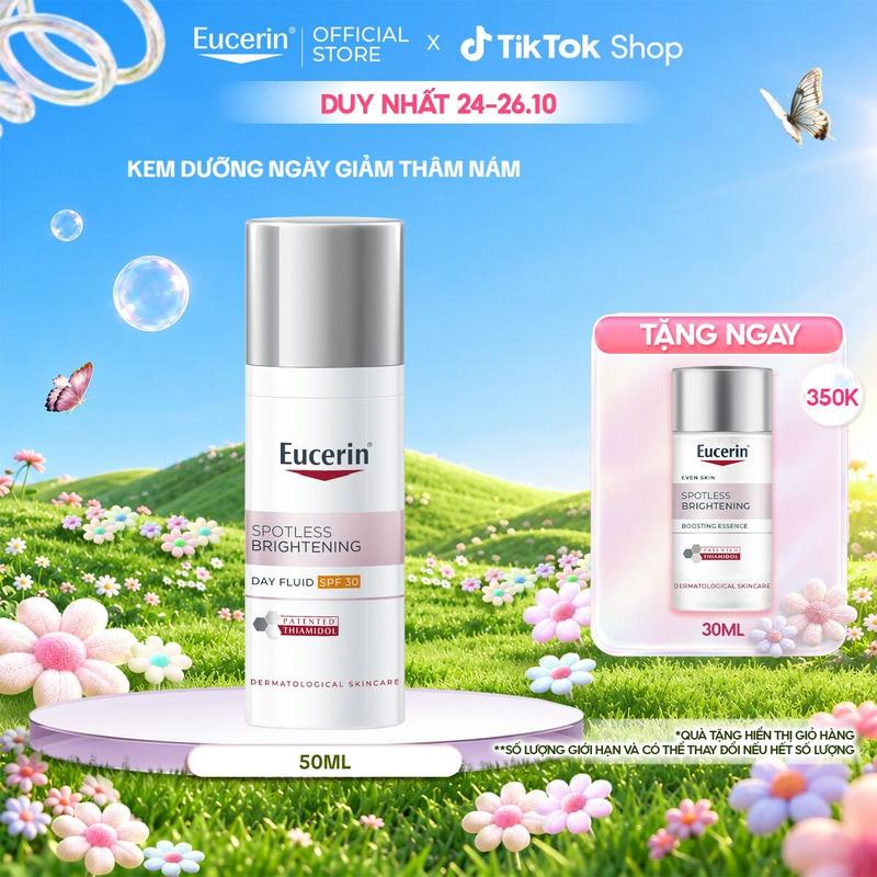Kem Dưỡng Giúp Cải Thiện Tông Màu Da Ban Ngày Chống Nắng Eucerin Spotless Brightening Day SPF30 50mL-Làm Đẹp Da