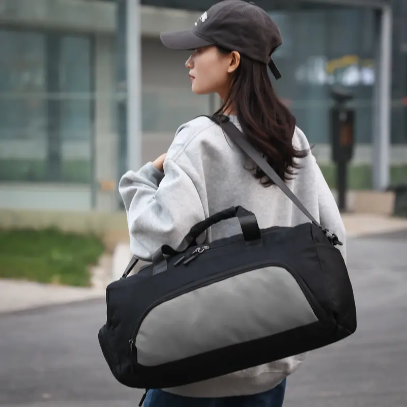 Techdoo Tas Duffel Traveling Bag Tas Jinjing Travel Besar Tas Koper Pulang Kampung TTB132 1