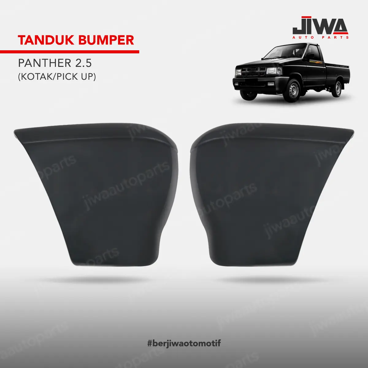 Jiwa Auto Tanduk Bumper PANTHER 2.5 / PANTHER KOTAK / PICK UP Bagian Depan Mobil Tanduk Bodi Bemper Samping