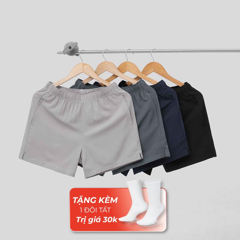 Quần Thể Thao Nam Nữ 5 Inch Cao Cấp, Siêu Nhẹ Cho Tập Gym, Chạy Bộ Short Co Giãn Dễ Vận Động - Đổi trả 1 năm