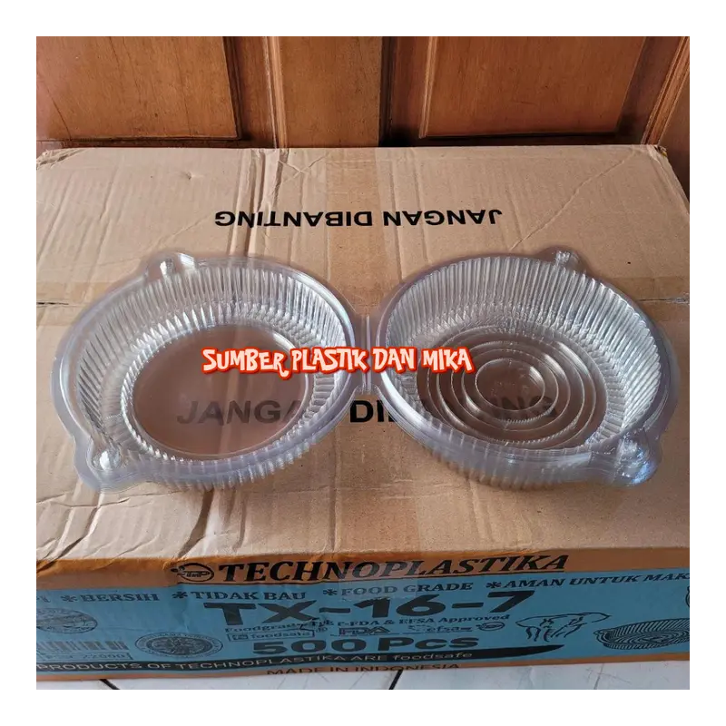 [1 PACK 50PCS] Mika Bolu Sifon TX-16 cm - Merk Technoplastika (Foodsafe Cap Gajah) 0