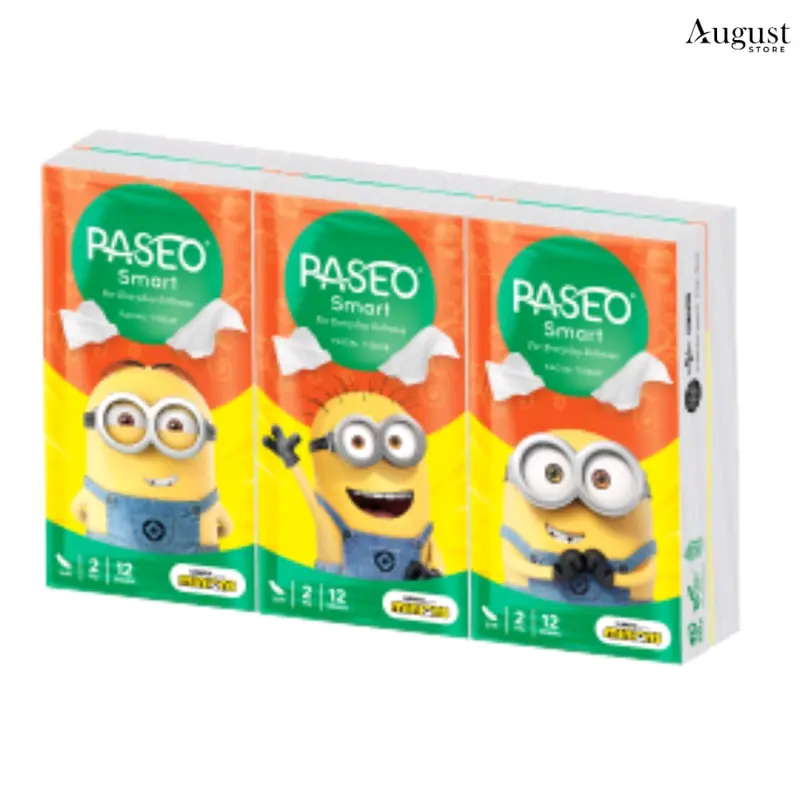 Tisu Tissue Paseo Hanky Pocket Isi 6 Pack / 12 Sheets / Tissue Berpergian / Tissue Praktis Dibawa 2