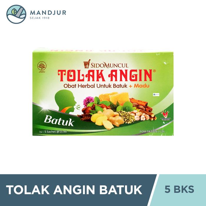 Gambar Tolak Angin Batuk Cair 5 Sachet dari Apotekmandjurofficial Kota Administrasi Jakarta Pusat Tokopedia