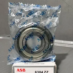 Bearing 6304 ZZ ASB (isi 10 pcs) Original Asli Laher Motor