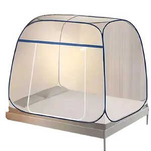 Kelambu Tidur Kotak Jumbo 200×200 Kelambu Tidur Anti Nyamuk Flat Weave Jumbo Biru Hijau Hitam Merah Oval Persegi Lipat Modern dapat diputar sudah dirakit tenda 160×200 kelambu  medoga  180x200 kelambu  lipat  180x200  medoga