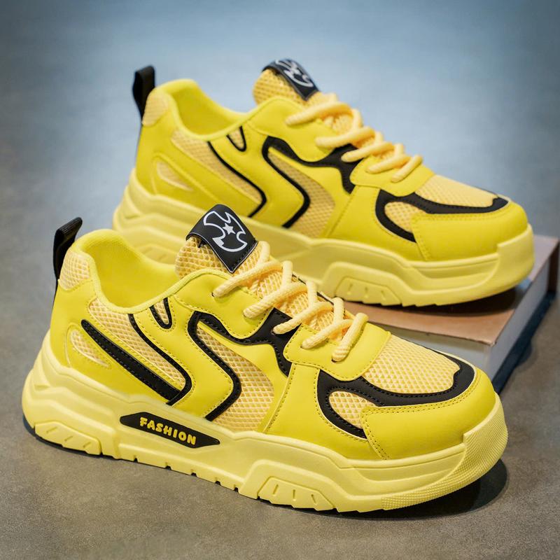 Giày sneaker nam LAKINTA giày thể thao nam đơn giản đế bằng GH26