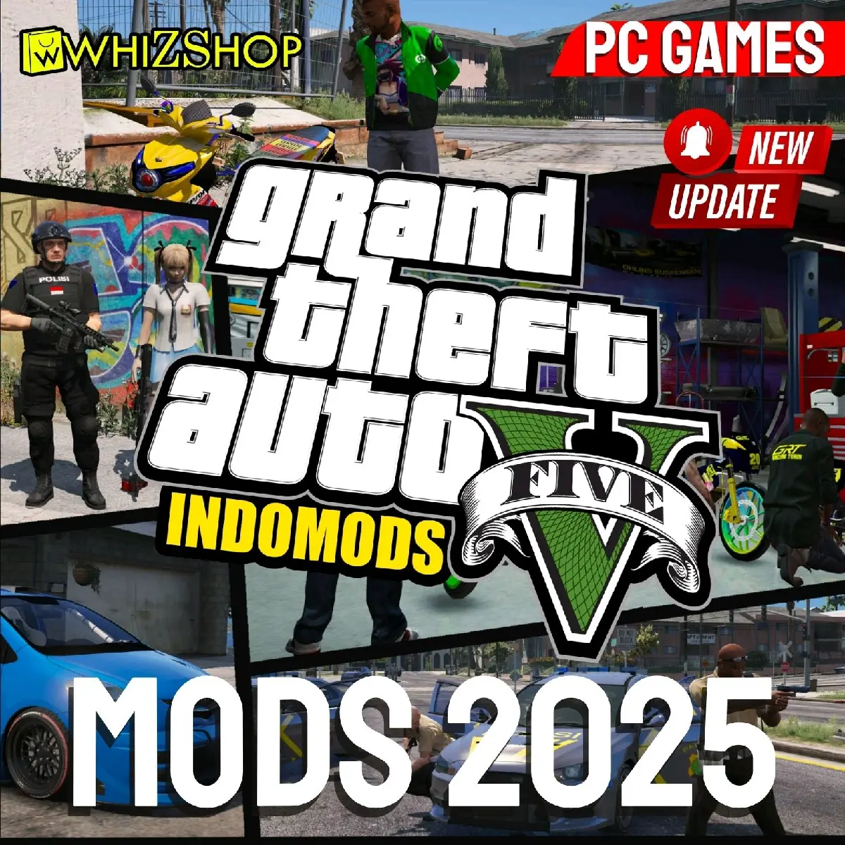 GTA V 5 Komputer dan Laptop Mod Indonesia Pc