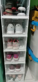 Product Review of [COD] SK C867 Rak Sepatu Lipat Anti Debu Lemari Praktis Multifungsi from P**i D**h B**u 2