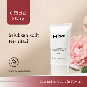RELOVE Repair & Soothing Moisture Gel | Normal & Sensitive Skin | Calming & soothing Effect  | Perkuat Skin Barrier