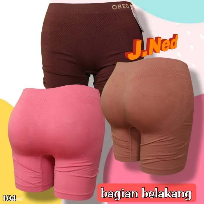 J104   Boxer Short Pants Oreo Import Premium Freesize Terbaru