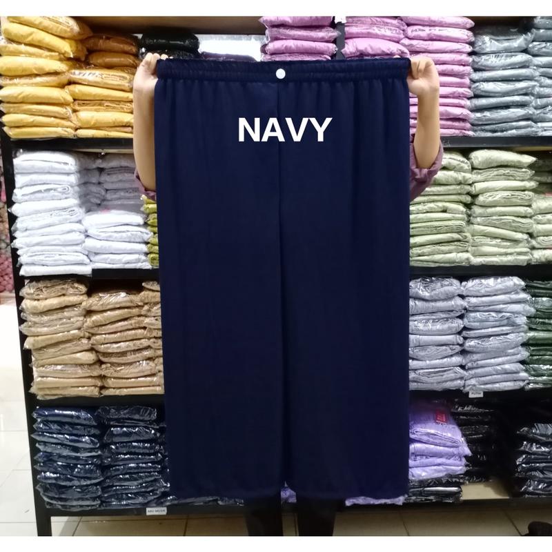 Product Introduction of Isi 3 pcs - Kulot crinkle jumbo bb 85 cocok buat ibu hamil- Celana bumil big size kringkel airflow premium 25