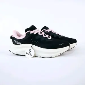 SoraLuxe - Sepatu Hoka Kawana 2 Obsidian Alabaster Authentic