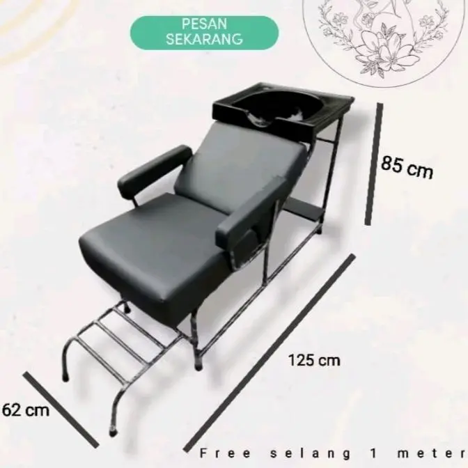 kursi keramas salon bak keramas salon, bangku keramas, tempat penyampoan  tempat creambat Furniture Besi