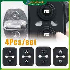 ​​Silikon Door Lock Cover 4PCS/Set Bantalan Peredam untuk Mobil Toyota Honda Mitsubishi Pelindung Kunci Pintu​​