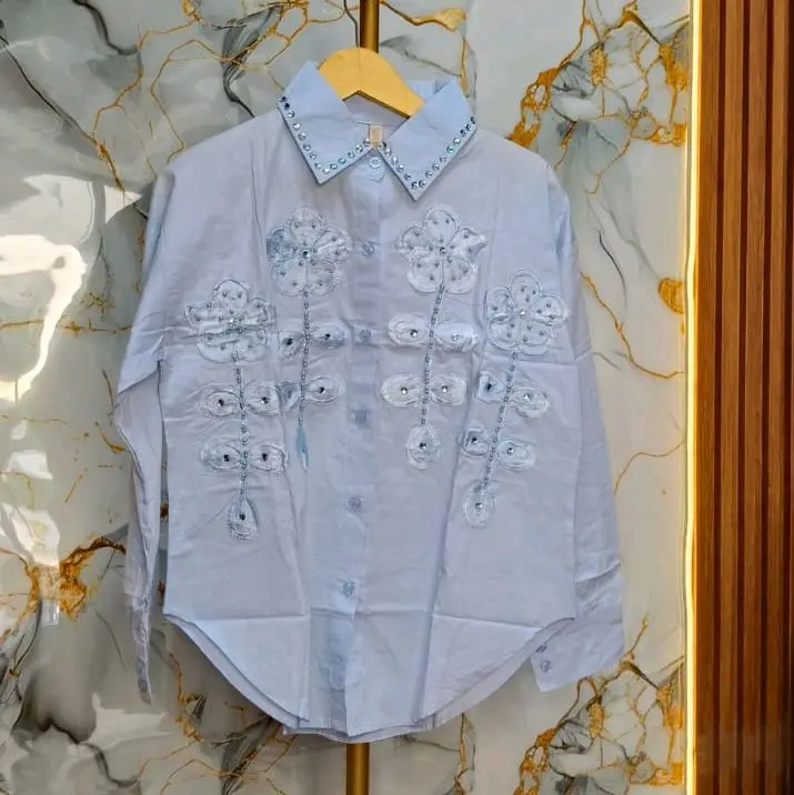Safriani lhokseumawe Atasan wanita kekinian free size quality premium lengan panjang bahan katun Baju Casual 2