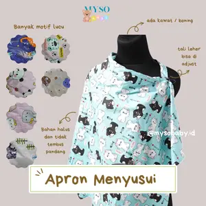 Apron Menyusui / Nursing Cap Nursing Apron ibu menyusui breastfeeding nursing cover