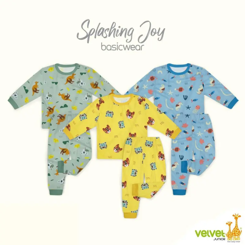 3 STEL velvet junior baju PENDEK celana PENDEK size S M L LB XL XXL Setelan Fashion 1