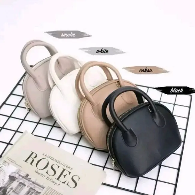 inara bags-tas  Selempang Wanita terbaru kekinian Elegant Brown tasmurah berkualitas sling tali bebas setel neutral bag t as