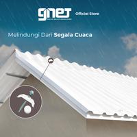 Gambar GNET Atap UPVC Double Layer Putih - Panjang 4 M, 5 M, 6 M - Tebal 10 MM - 4 Meter dari GNET Official Store Kota Tangerang 2 Tokopedia