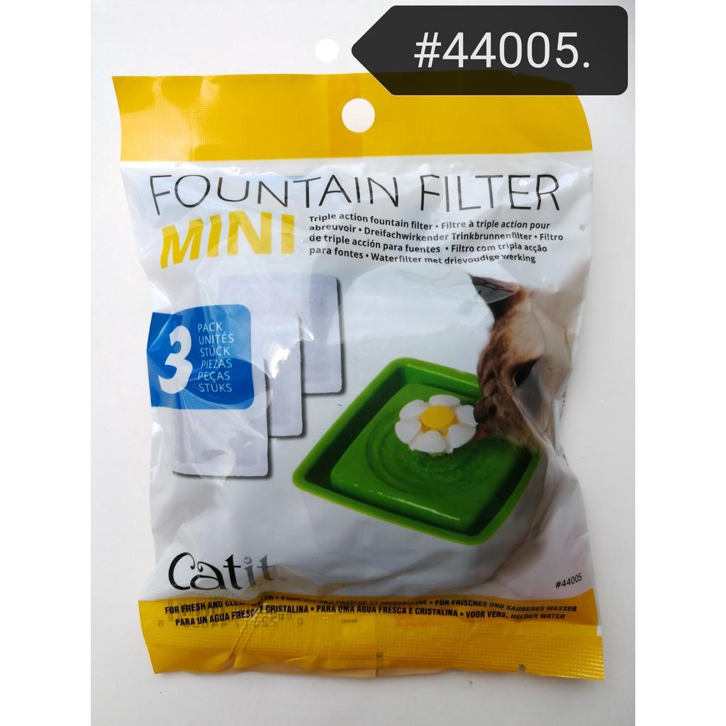 44005 Catit Fountain Filter Mini 3pcs Water Drinking Cat Kucing Air Minum Kucing