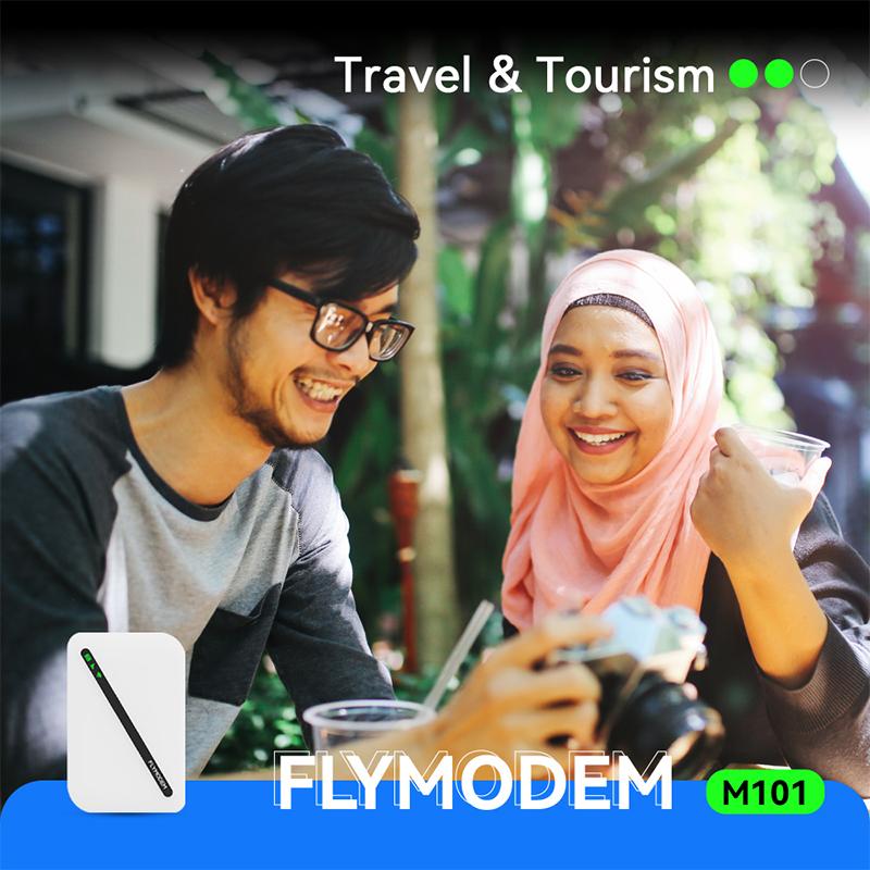 [M101] Modem Pocket WiFi6 M101 Portable Modem Router WIFI Wireless  Sinyal 4G LTE