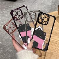 Gambar YWSBFID Casing Hp Untuk VIVO V29 5G V29 Pro 5G Case pola Kucing Berkerudung warna baru galvanized empat sudut anti-drop transparan belakang panel keras ponsel kasus Casing - Gaya1, VIVO V29 5G dari YWSBFID MALL Kab. Tangerang 5 Tokopedia