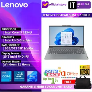LENOVO IDEAPAD SLIM 3 15 I5 1334 8GB 512GB W11 15.6 FHD IPS