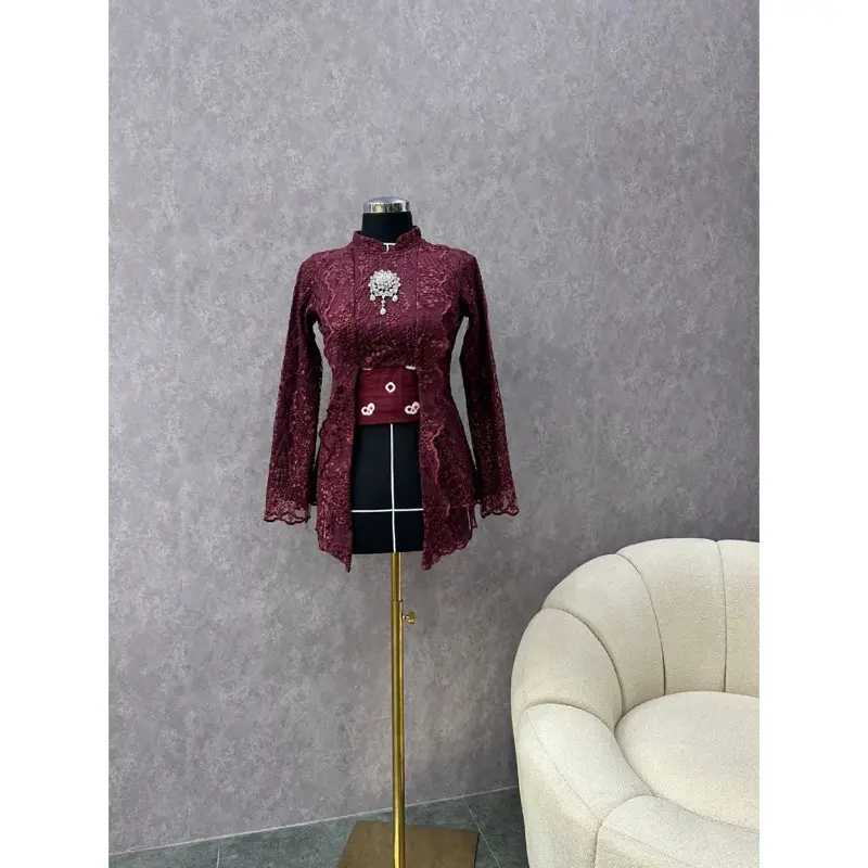 Kebaya Ayu Couple Sarimbit Batik Modern Set Kebaya Kutu Baru Premium Kebaya Kondangan Engagement Couple Lamaran 7
