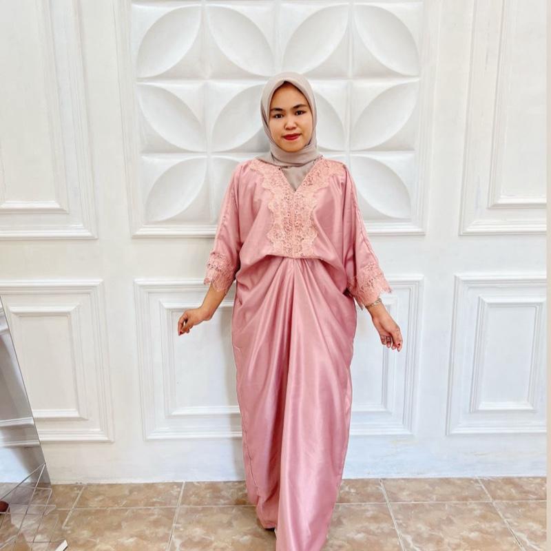 Kalila Kaftan Raya Series Kaftan Satin Lebaran Termurahh - Wanita Casual 4