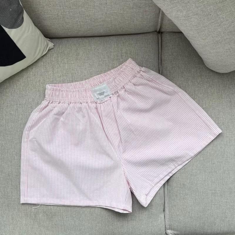 ￼Quần short đùi nữ kate kẻ sọc dáng trơn mặc thoải mái Freesize <55kg Xưởng may HaNa 6