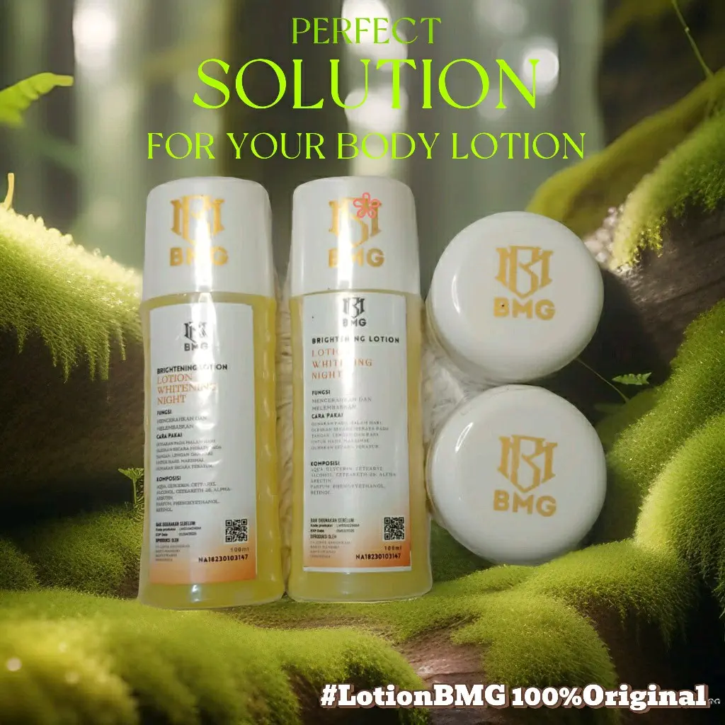 Body Lotion Ampuh Mencerahkan & Mengencangkan Kulit Tubuh - Ampuh Memudarkan Bekas Luka Perawatan kulit