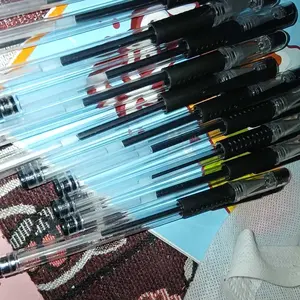 (BISA COD) 24 PCS Pulpen Gel Ink 0.5mm Alat Tulis Perlengkapan Sekolah Refill Tinta Isi Pena 0.5 mm Pen Stationery