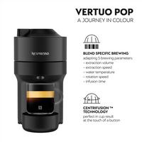Gambar Nespresso Vertuo Pop Coffee Machine Black with Aeroccino3 (Mesin Kopi) dari Nespresso Official Store Kab. Bogor 2 Tokopedia
