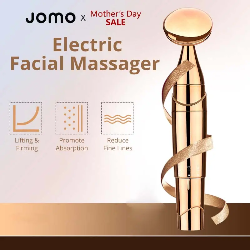 【Mother's Day Gift】 Electric Gold Facial Massager Facial Firming Beauty Device Comfort Skincare Blood Circulation Beauty Rejuvenation Portable Fine Line Reducing Facial Massage