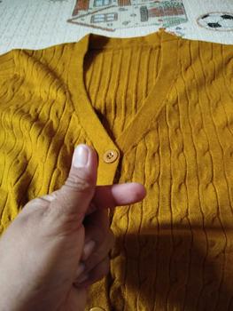 Product Review of Lelyna Atasan Rajut Wanita Motif Timbul Krah Ovall Nyaman Di Pakai from a**a 1
