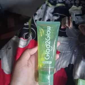 Glad2Glow Acne & Smoothing 4in1 Bundle-Acid Gel Cleanser + Gel Mask+ Exfoliating Pads-Perawatan Kulit Berjerawat dan Berminyak dengan Salicylic Acid Face Wash Cleanser  untuk Anti Acne Oil Control Pore Care Menenangkan Kemerahan Glycolic