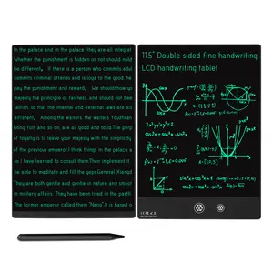 11.5/10.5 inch Double-Sided Screen LCD Writing Tablet Electronic Drawing Board Kids Graffiti Painting Memo Learn Pads Toy Gifts