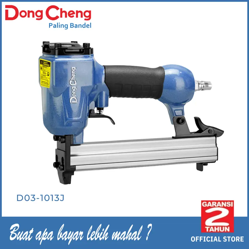 Dongcheng D03-1013J Mesin Stapler Angin 10mm Air Stapler Paku U 0