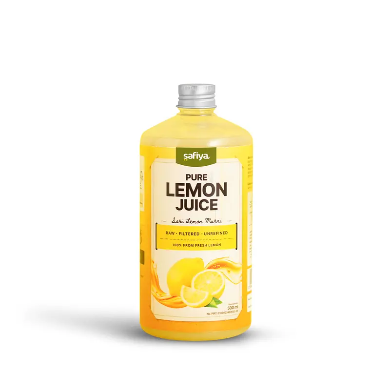 Safiya Paket 4in1 Cuka Apel 500 ml + Sari Lemon 500 ml + Chiaseed 70 Gr + Garam Himalaya 110 Gr 4