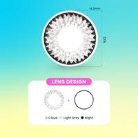 Gambar Softlens Warna Bulanan Freshkon Color Fusion Shimmering Grey 14.2mm Color Lens - Normal dari Softlens Story Kota Administrasi Jakarta Pusat 4 Tokopedia
