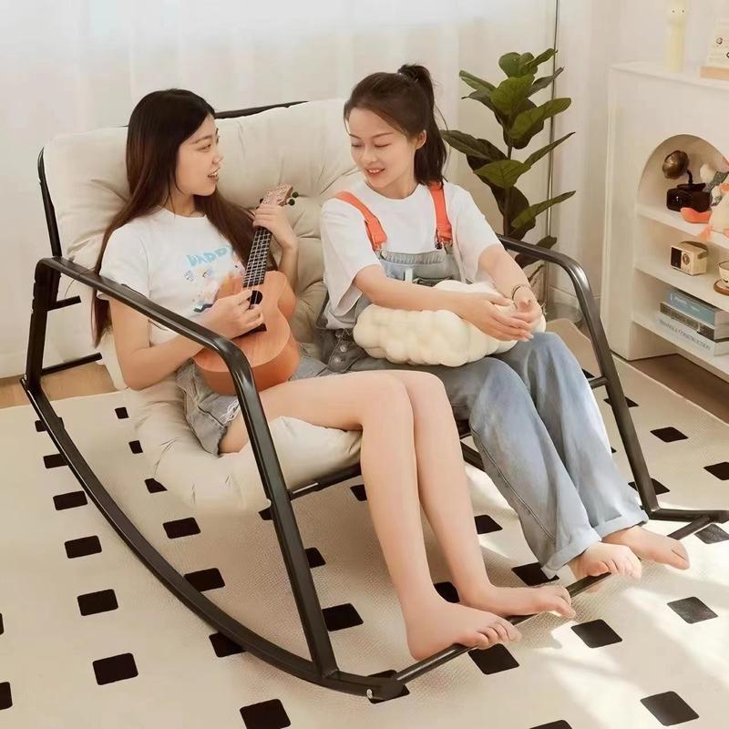 SH HOME Kerusi Rehat Buayan Besi Resting Chair Double Rockin - TikTok ...