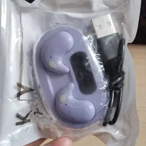 KY X55 Earphone Tidur Suara Stereo Level HiFi, Tahan Air iPX5, Mikrofon Internal, ENC Noise Reduction Layar Digital Cerdas Kontrol Sentuh untuk iPhone dan Android