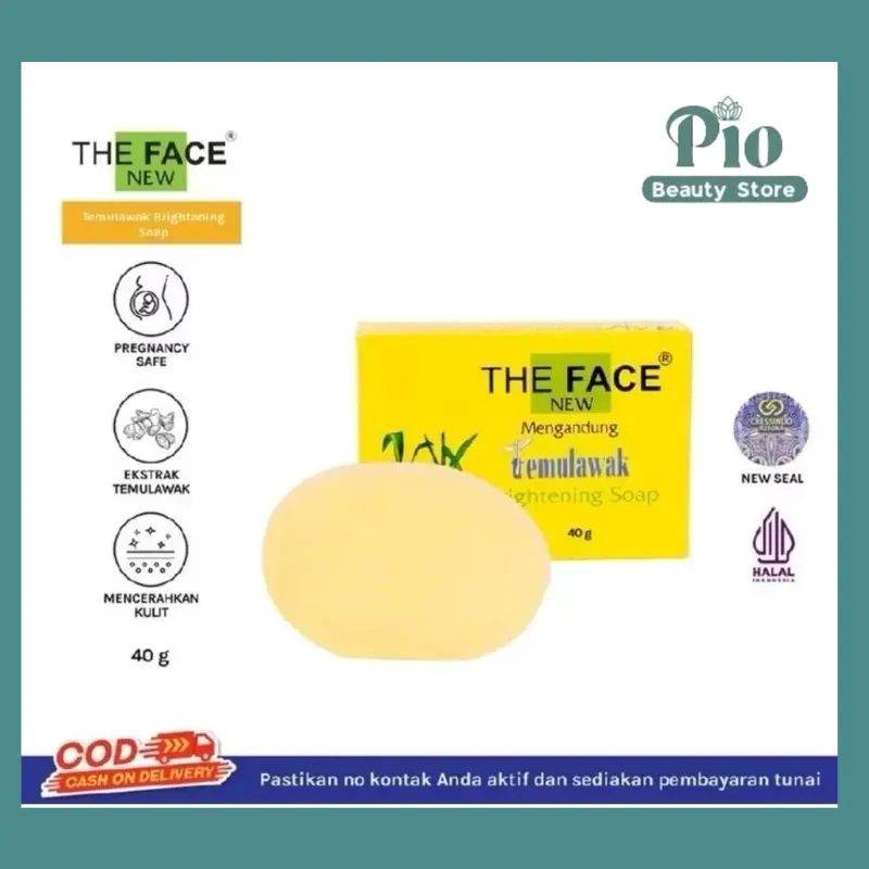 [PIOBEAUTY] ECER-The face temulawak bpom skincare mencerahkan glowing flek hitam Wajah Pencerah 5