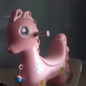 MOLION TOYS SNI Bermain Mainan Kuda Rocking Horse – Kuda Mainan Edukasi Anak, Kuda-Kudaan Ayun Jungkat-Jungkit, Standar LX, Aman & Nyaman untuk Balita