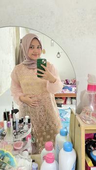Product Review of CALULA OUTER DRESS / OUTER ORGANZA BORDIR / OUTER SILANG PREMIUM from S**🍳 0