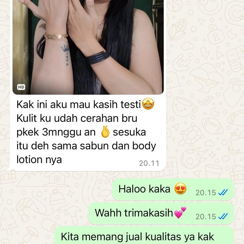 Lotion Lilycalla Beauty pencerah pelembab Perawatan Tubuh Niacinamide Vitamin Wanita Mencerahkan Kaki Hand 1