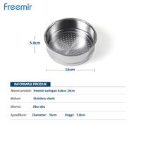 Gambar [MEGA SALE] freemir Stainless Kukusan 16 cm TERBARU Kukus Dimsum/Sayur/Telur Masak Praktis Kompatibel Untuk Wajan freemir 16cm dari freemir Jabodetabek Kota Surabaya 2 Tokopedia