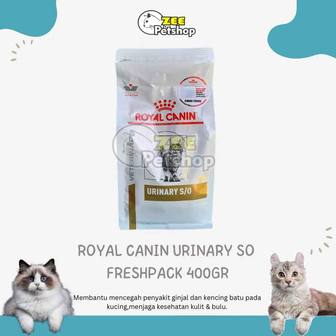 ROYAL CANIN URINARY SO FRESHPACK 400GR - Makanan Kucing